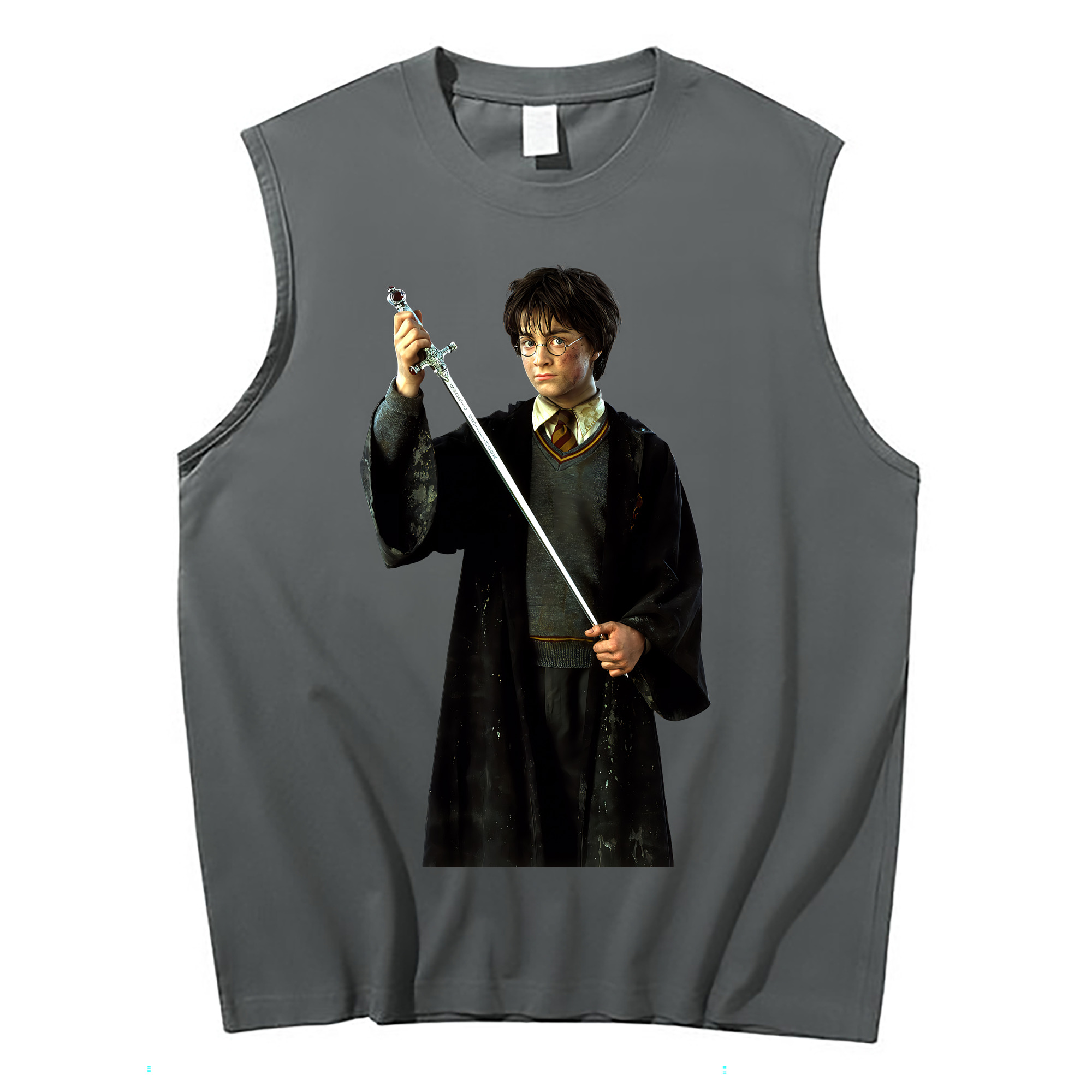 （画像用） Harry Potter ハリー・ポッターシリーズ コットン100％タンクトップ（フロントプリント）